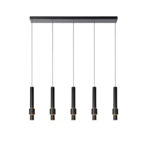 LUCIDE MARGARY 5 LIGHT LED BAR PENDANT - BLACK