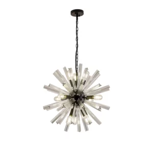 ORION CHANDELIER - MATT BLACK