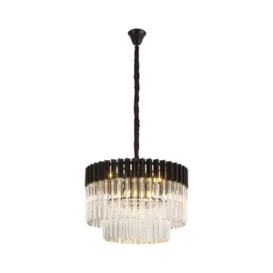 CREW CHANDELIER - MATT BLACK