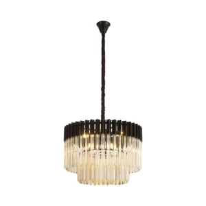 IVAN CHANDELIER - MATT BLACK