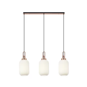 AGNES BAR CEILING PENDANT LIGHT - MATT BLACK