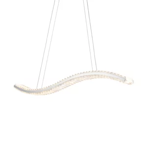 EDIT CHLOE LED LINEAR CEILING PENDANT LIGHT - CHROME