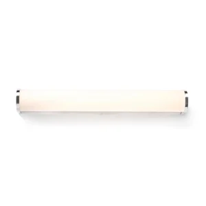 FARO BARCELONA DANUBIO LARGE LED FLUSH WALL LIGHT - CHROME