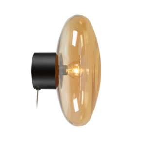 LOCUS FLUSH LIGHT WITH PLUG - BLACK