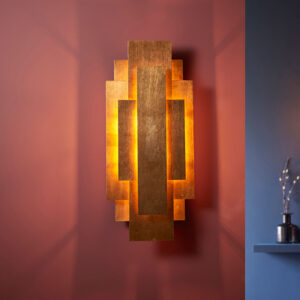 LUXIA AVIATOR FLUSH WALL LIGHT - ANTIQUE GOLD