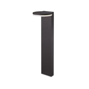 PATH ROUND WARM WHITE LED OUTDOOR POST LIGHT - ANTHRACITE
