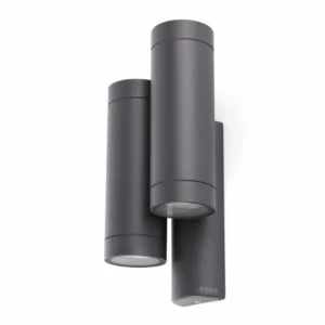 FARO BARCELONA STEPS OUTDOOR UP & DOWN WALL LIGHT - DARK GREY
