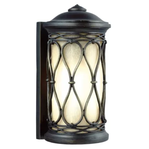 FEISS COASTAL WELLFLEET OUTDOOR LANTERN WALL LIGHT - AGED BRONZE