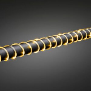 KONSTSMIDE BATTERY OPERATED AMBER LED MINI ROPE LIGHT - 5 METRE