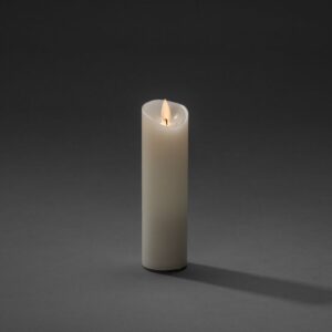 KONSTSMIDE 178 SLIM BATTERY OPERATED LED WAX FLICKER CANDLE